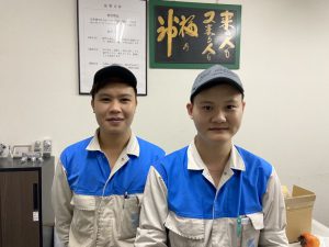 ベトナム人2名が入社しました